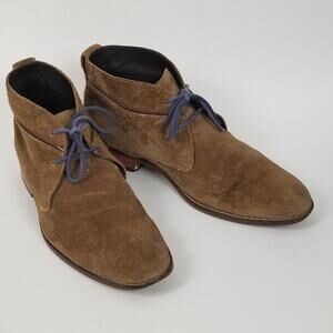 Cole Haan Shoes Mens Size 11 Brown Suede Chukka Bootsr Casual Everyday